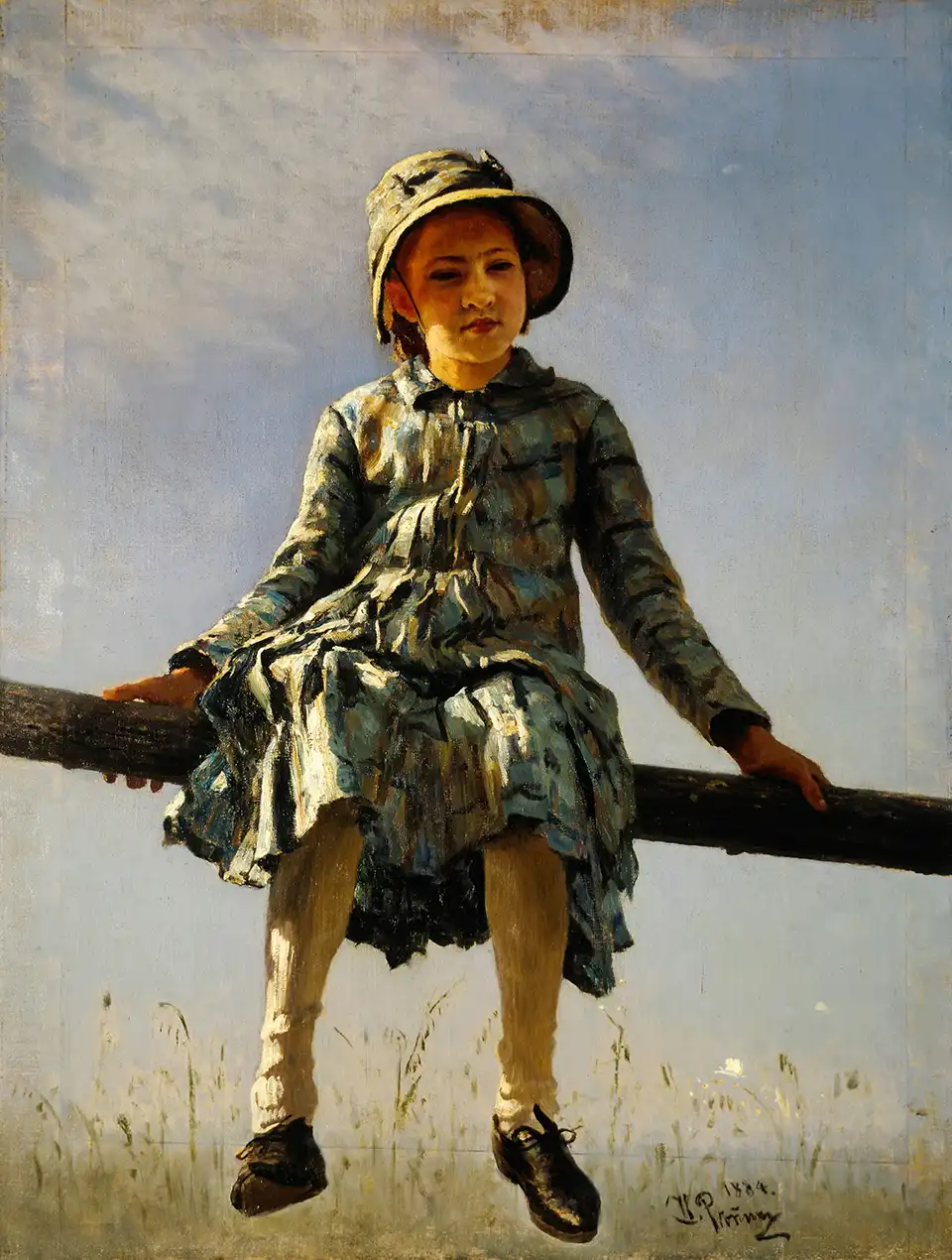Dragonfly (Painter daughter portrait)